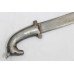 Small Sword Dagger Knife New Damascus Steel Blade Old Horse Handle Handmade C825